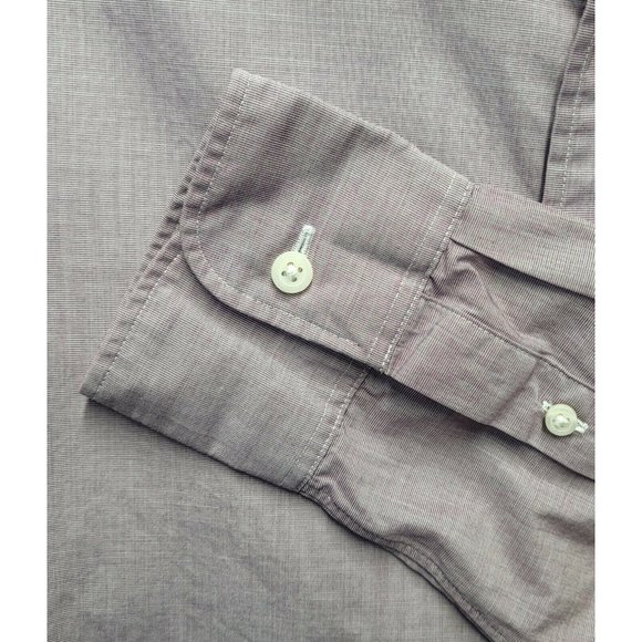 J. Crew Thompson Men's Size Small Long Sleeve Button Front Shirt Red Pink - Picture 4 of 6